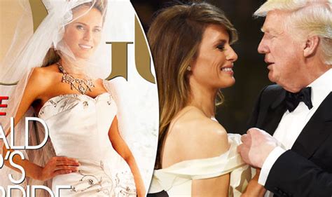 Melania Trump wedding dress: First Lady’s nuptials gown worth £80,000 ...