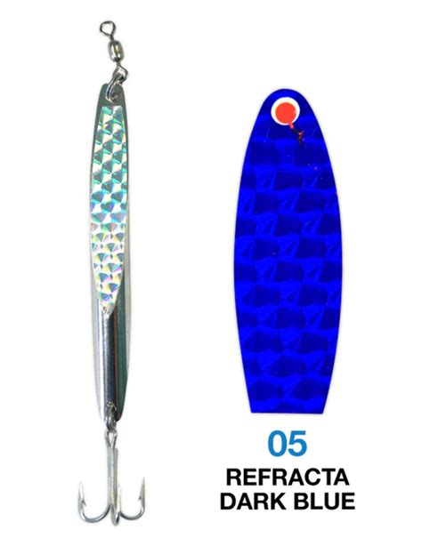 deadly dick lure long cast   oz silver prism