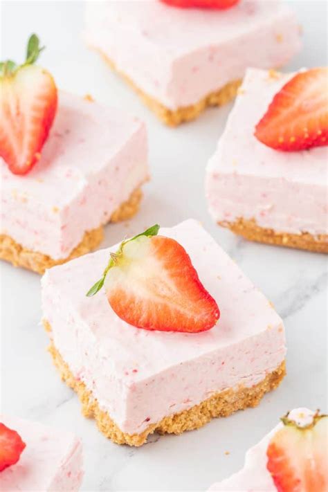 Strawberry Cheesecake Bars - A Classic Twist