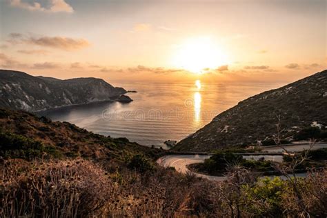 petani beach kefalonia island ionian sea greece view   coast