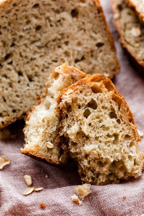 No-Knead Honey Oat Bread - Sally's Baking Addiction