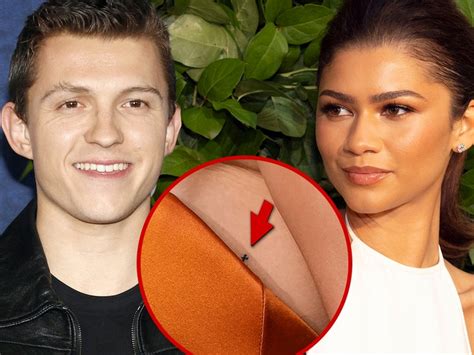 Zendaya & Tom Holland Got Matching Tattoos in November - Hollywood ...