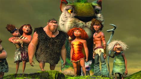 The Croods Tiger Cat Wallpaper