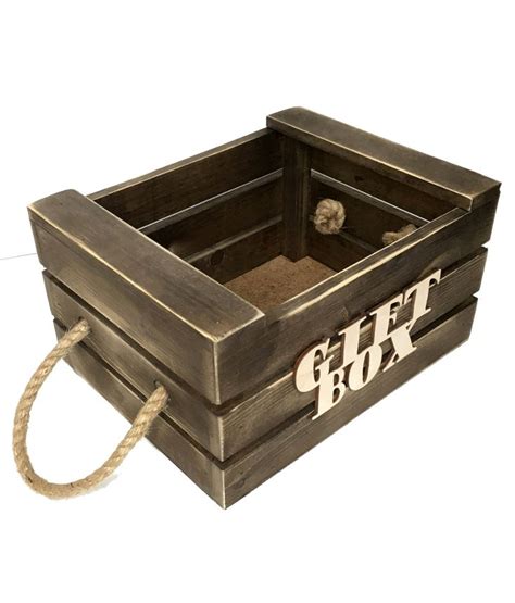 Подарочная коробка из дерева Gift Box - купить по выгодной цене в ...