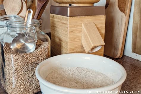 flour   grain mill artful homemaking