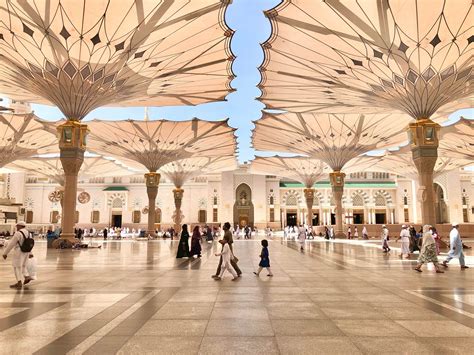 terkuak  fakta menarik tentang payung  masjid nabawi hijrah islam