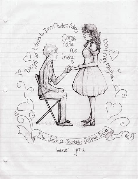 Song Lyrics Teenage Dirtbag 3