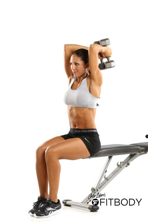 Overhead Tricep Extensions w/ Plate, Dumbbells, Cable, & other Variations