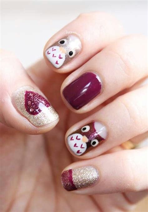 33 Earthy and Stylish Fall Nail Art Ideas