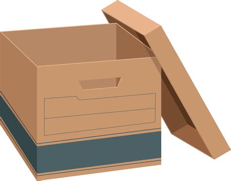 storage bin clipart