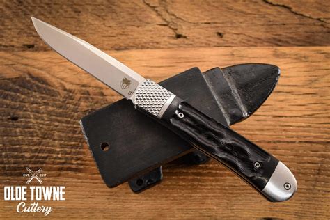 CobraTec Trapper Automatic knife for sale in Black bone near me
