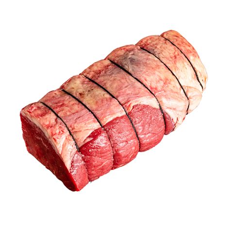 beef rolled roast table view butchery