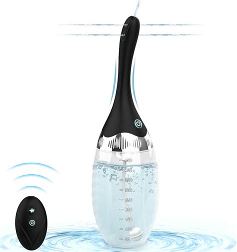 Amazon.com: Automatic Electric Enema Bulb with 3 Speeds, Silicone Enema