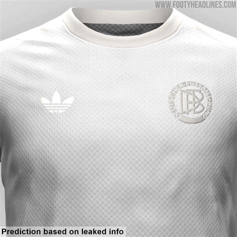 Adidas wird bald das Sondertrikot zum 125-jährigen Jubiläum des DFB