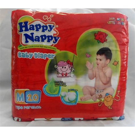 happy nappy baby diapers   shopee indonesia