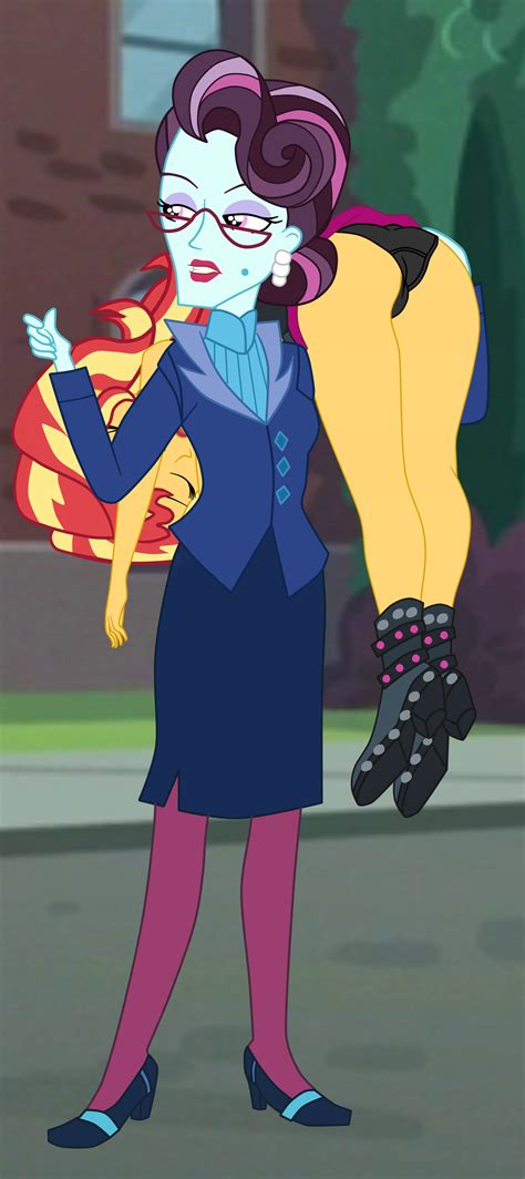 #3021271 - suggestive, artist:gmaplay, principal abacus cinch, sunset