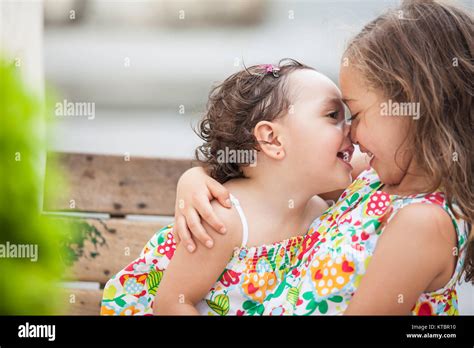 Love between two sisters Stock Photo - Alamy