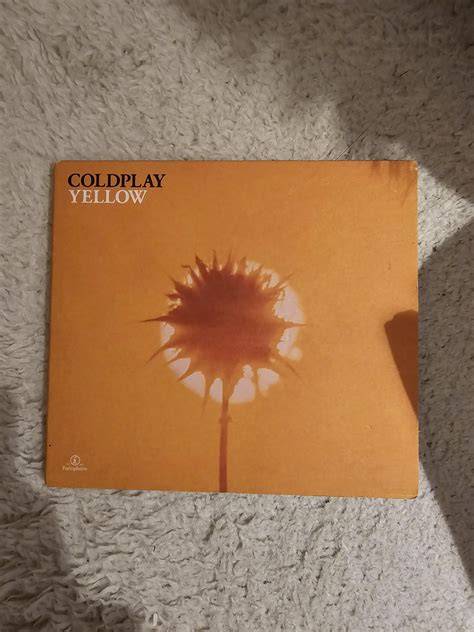 yellow single cd  camden market rcoldplay