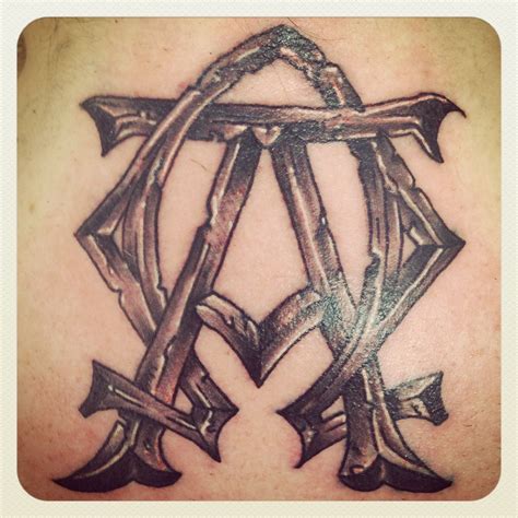 Omega Alpha Tattoos