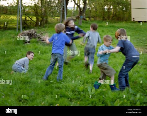 boys messing  stock photo alamy