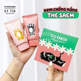 Kem Chống Nắng The Saem Eco Earth Pink Sun Cream Ex SPF50+ 50g ...
