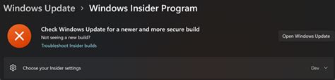 enrolling  windows insider results  weird error rwindowsinsiders