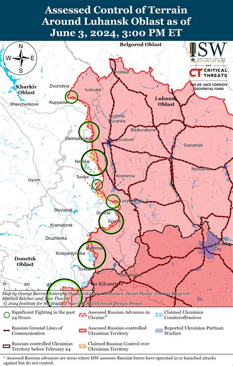Карта бойових дій України – де точаться бої в Україні 4 червня 2024 року