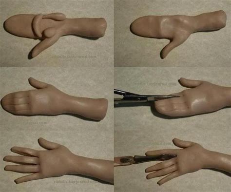 Мастер-класс "Рука из полимерной глины": ekdolls — LiveJournal