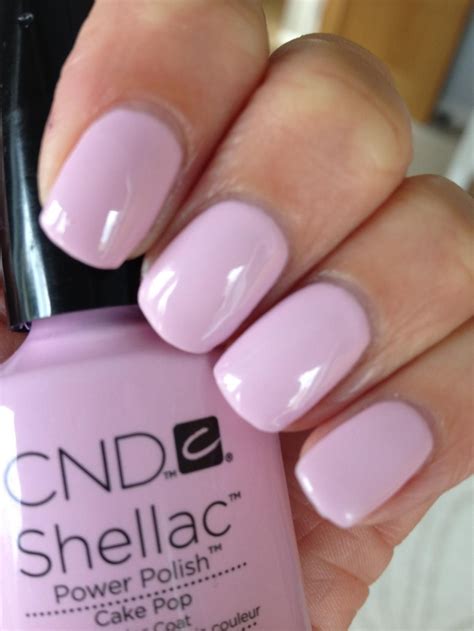 shellac cake pop amazing colour  summer shellac nail colors pink