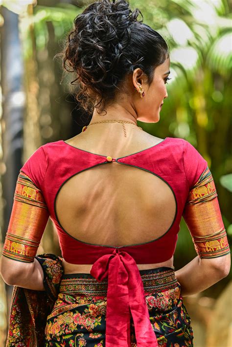 boat neck blouse designs  traditional indian outfits baggout