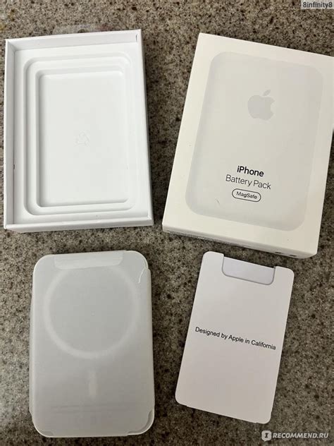 Внешнее зарядное устройство Apple MagSafe Battery Pack - «Прекрасная ...