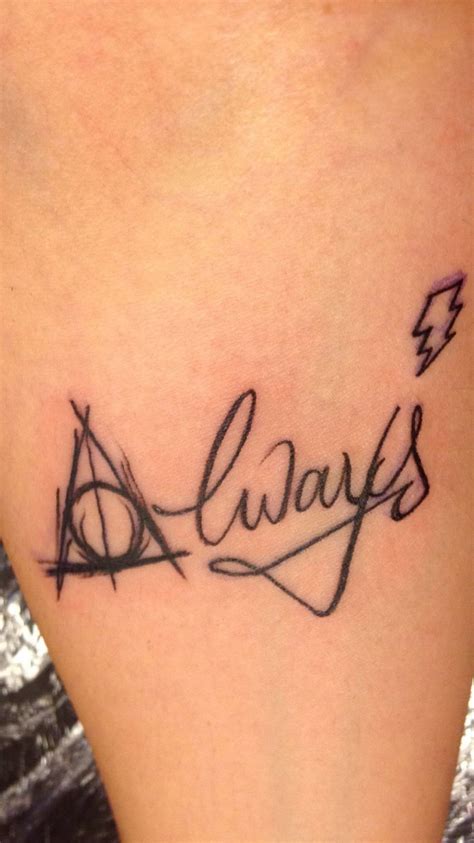 Тату - напис always (49 фото)