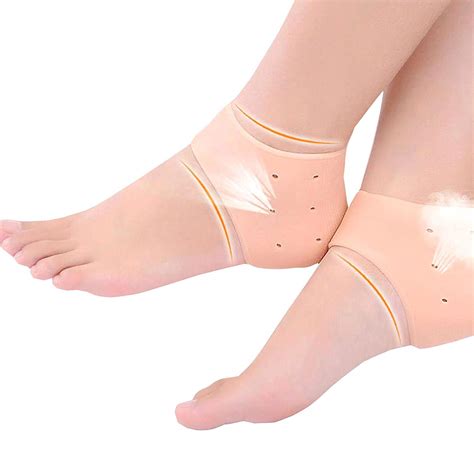 Anti Crack Silicon Gel Heel And Foot Protector Moisturizing Socks for