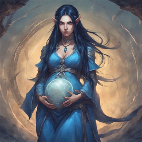 Pregnant Elf by airgenie on DeviantArt
