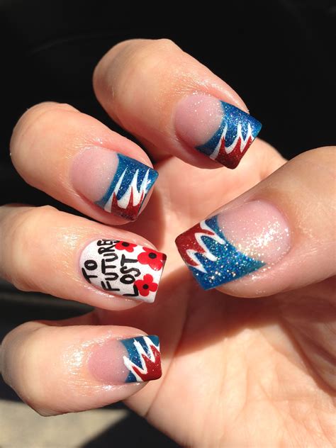 memorial day nail art 5