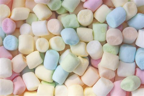 mini marshmallows colored