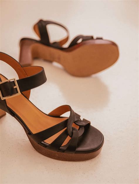 Heeled Sandals Jimena - Passion Black - Women -Bobbies