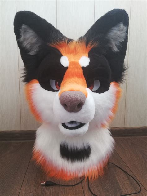 Full ginger fox fursuit - Angel Tigress Fursuit Studio