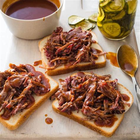 shredded barbecued beef americas test kitchen recipe