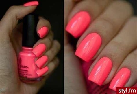 Paznokcie | Neon nails, Manicure nail designs, Bride nails