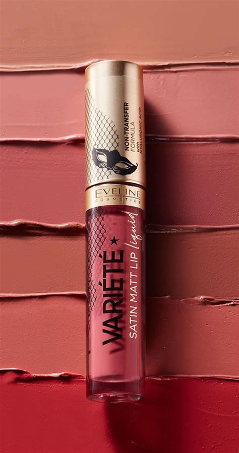 Eveline Variété, satin matt lip liquid pomadka w płynie, 02, 4ml ...
