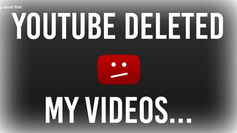 youtube deleted     youtube