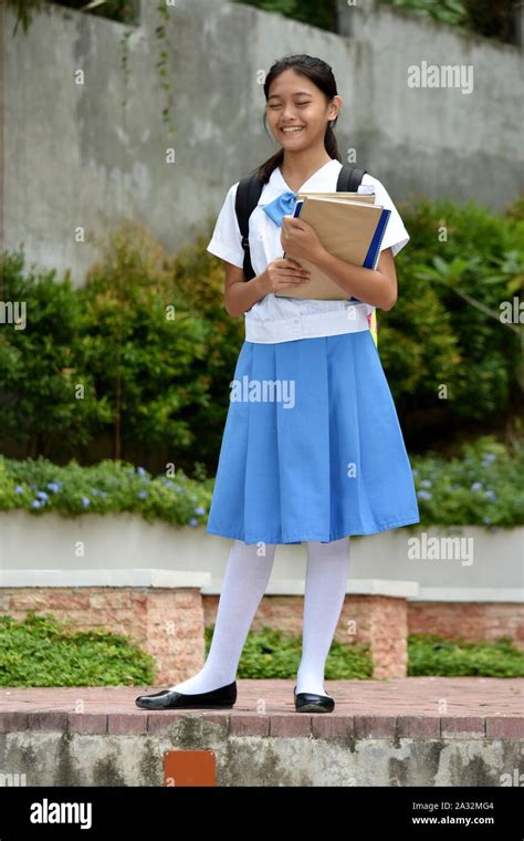 asian teen girl student  res stock photography  images alamy