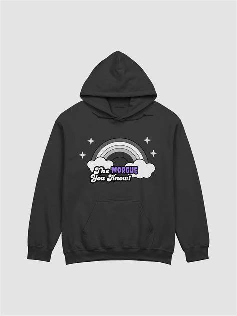 The Morgue You Know Hoodie (purple) | Hailey Rose