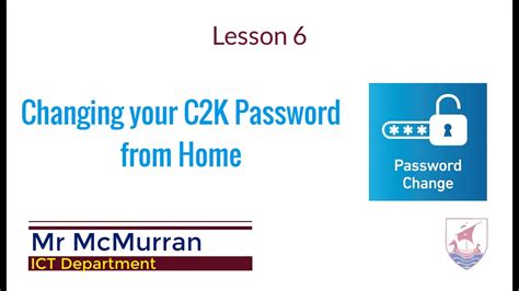 changing  ck password  home youtube