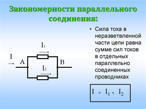 Параллельное соединение проводников - презентация онлайн