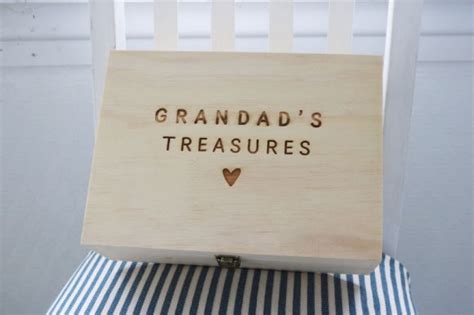 Keeps - Wooden Engraved Keepsake Box for Mums and Grandparents