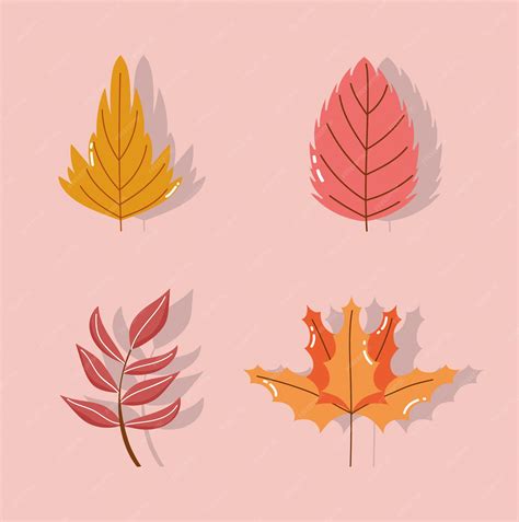 premium vector foliage leaves natural