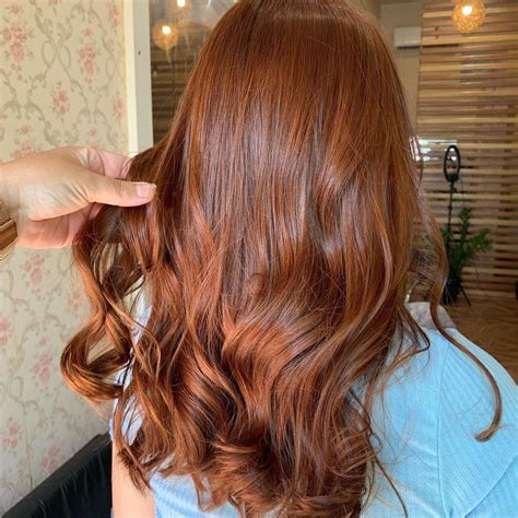 Cabelo Ruivo Escuro