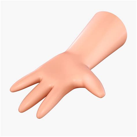 Мультфильм Рука № 13 3D Модель $39 - .c4d .max .obj .ma .fbx - Free3D